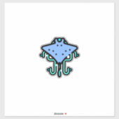 マンタ線 シール (シート)