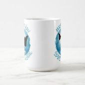 マンタ・レイは私の霊性動物だ コーヒーマグカップ (中央)