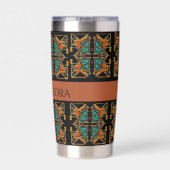 マンダアステカラパーソナライズされた 保温保冷タンブラー (背面)