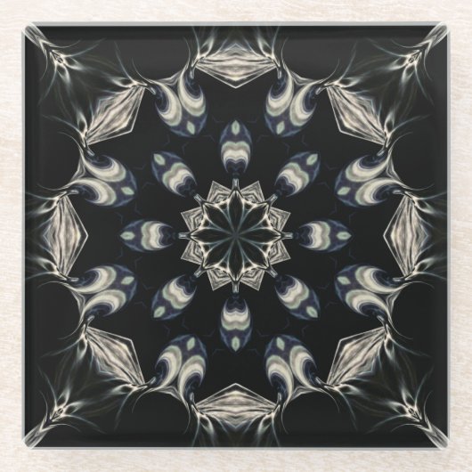 マンダエレガントラ ガラスコースター (正面)