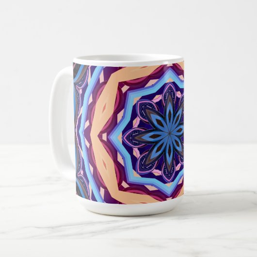 マンダカラフルラ コーヒーマグカップ (正面左)