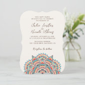 マンダクラシカルラデザイン 招待状 (スタンド正面)