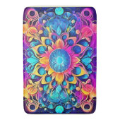 マンダサイケデリックラデザイン バスマット (正面縦)