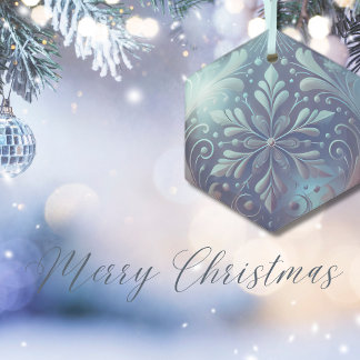 マンダパーソナライズされたラオーナメント ガラスオーナメント