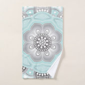 マンダラの作成、1つのすべてのポイント1 バスタオルセット (ハンドタオル)