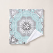 マンダラの作成、1つのすべてのポイント1 バスタオルセット (ウォッシュタオル)