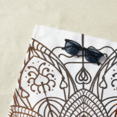 マンダラの日の出 ビーチタオル (インサイチュ)