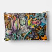 マンダラの花 アクセサリーポーチ (裏面)