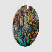 マンダラの花 オーナメント (正面)