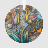 マンダラの花 オーナメント (裏面)