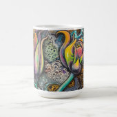 マンダラの花 コーヒーマグカップ (中央)