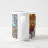 マンダラの花 ジャンボコーヒーマグカップ (裏面)