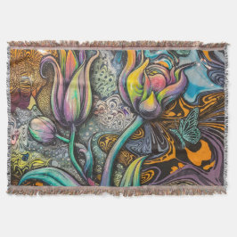 マンダラの花 スローブランケット