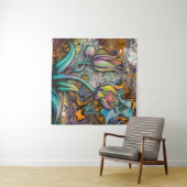 マンダラの花 タペストリー (インサイチュ(横))