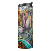 マンダラの花 タンブラー (回転左)