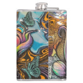 マンダラの花 フラスク (裏面)