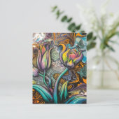 マンダラの花 ポストカード (スタンド正面)