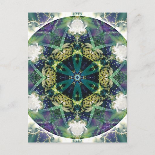 マンダラの赦しとリリース20 ポストカード (正面)