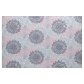 マンダラの透かし彫り装飾模様の生地 ファブリック (ファットクウォーター)