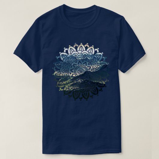 マンダラの風景 Tシャツ (デザイン正面)