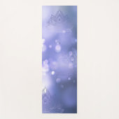 マンダラは青い紫を輝かせる ヨガマット (正面)