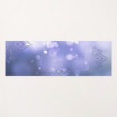 マンダラは青い紫を輝かせる ヨガマット (正面(横))