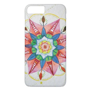 マンダラアップルiPhone 7電話ケース iPhone 8 Plus/7 Plusケース
