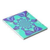 マンダラアートと万華鏡のように千変万化するパターンの融合！ ノートパッド (アングル)