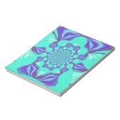 マンダラアートと万華鏡のように千変万化するパターンの融合！ ノートパッド (回転)