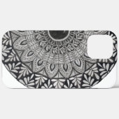 マンダラアート入りiPhone/iPadケース Case-Mate iPhoneケース (裏面 (横))