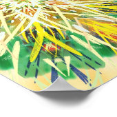 マンダラアート1 ポスター (角)