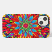マンダラアート iPhoneケース (裏面横)
