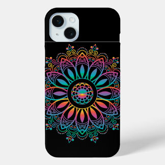 マンダラアートiPhone / iPadケース iPhone 15 Miniケース
