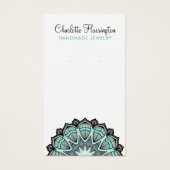 マンダライヤリングジュエリー表示カード (正面)