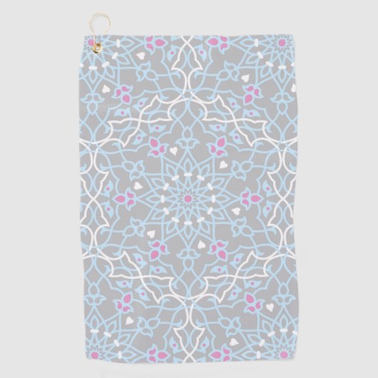 マンダラインスピレーション2 ゴルフタオル (正面)