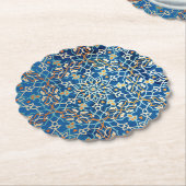 マンダラインスピレーション ペーパーコースター (アングル)