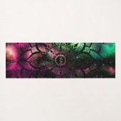 マンダラウォーターカラーネブライニシャル ヨガマット (裏面(横))