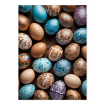 マンダラエッグ – 複雑なボホフローラデザイン