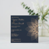 マンダラエレガントオンブルー 招待状 (スタンド正面)