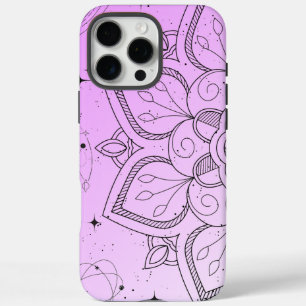 マンダラエレガントパターン   カスタマイズ可能なiPhone 16 iPhone 16 Pro Maxケース