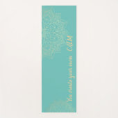 マンダラエレガント – あなた自身の穏やかなヨガを作成 ヨガマット (正面)