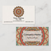 マンダラオンクリーム 名刺 (正面/裏面)