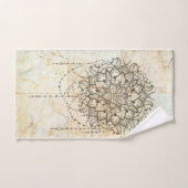 マンダラオンマーブル バスタオルセット (ハンドタオル)