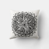 マンダラオーナメント装飾用クッション クッション (裏面)