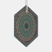 マンダラオーナメント ガラスオーナメント (正面右)