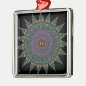 マンダラオーナメント メタルオーナメント (左)