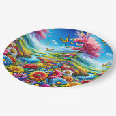 マンダラカラフルケース ペーパープレート (アングル)