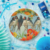 マンダラカラフルケース ペーパープレート (パーティー)