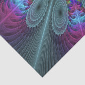 マンダラカラフルスピリチュアルフラクタルアートとピンク 薄葉紙 (詳細)