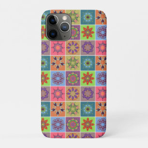 マンダラカラフルタイル模様 – Boho Geometric iPhone 11 Proケース
